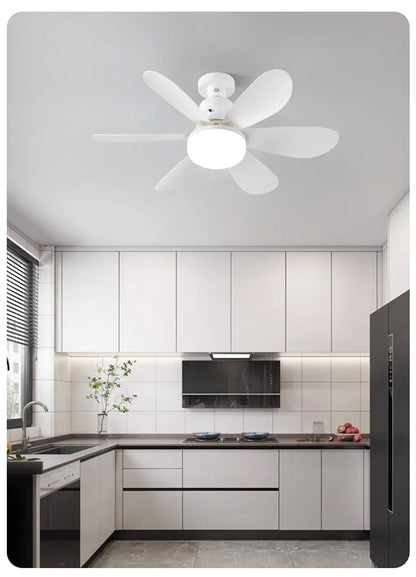 Silent Wind Speed Of 20.5/16.5in Remote Control Ceiling Fans Modern LED Fan Light With Adjustable Wind Speed In Three Levels.