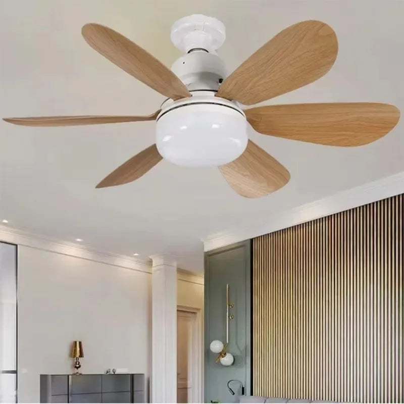 Silent Wind Speed Of 20.5/16.5in Remote Control Ceiling Fans Modern LED Fan Light With Adjustable Wind Speed In Three Levels.