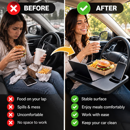 Steering Wheel Card Tray